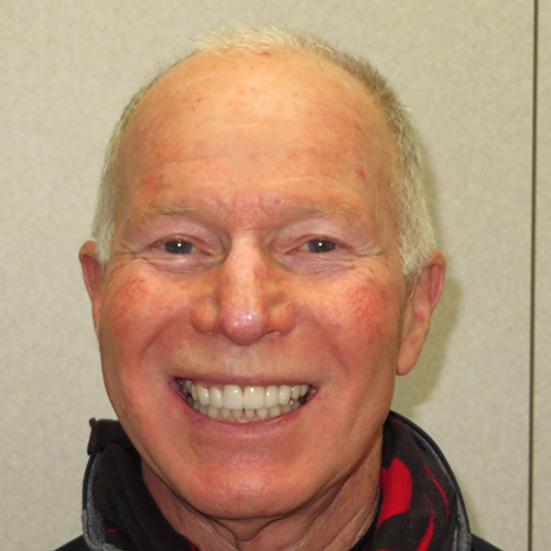 Close up of dental patient smiling